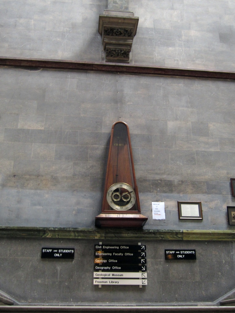 Unusual Clock, Museum Building Lobby